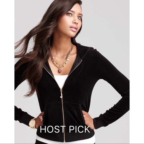 Juicy Couture Tops - 🌟HP🌟Juicy Couture Original Zip Front Hoodie